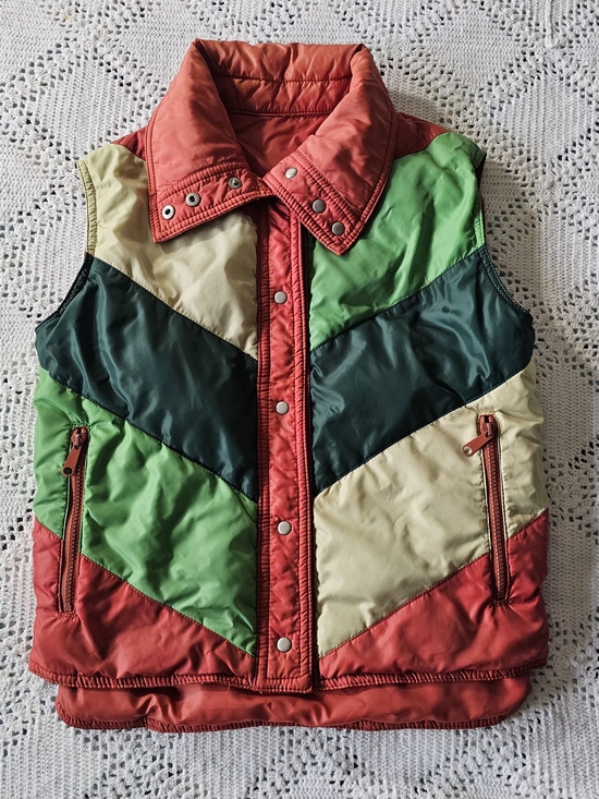 White Stag Other - Vintage Colorblock Puffer Vest White Stag Brand